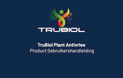 TruBiol Plant Antivries Gebruikershandleidingen